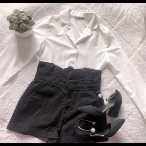 Black shorts